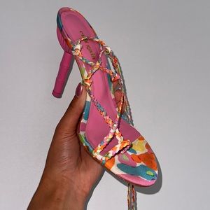 Cult Gaia Adina Heel Hibiscus